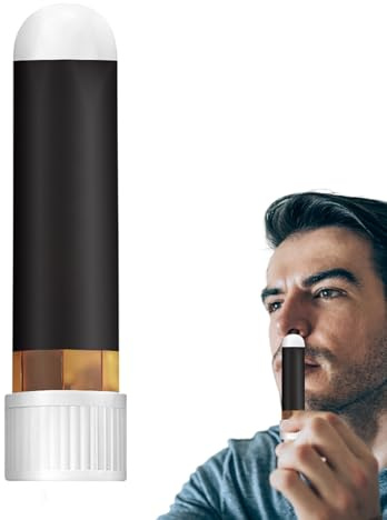 Nasal Stick, Natural Aromatherapy Stick, Body Care Inhaler, Vitality Boost, Sturdy Gentle Breathing Inhalation for Clear Nose and Enhanced Respiratory Comfort 1.8ml