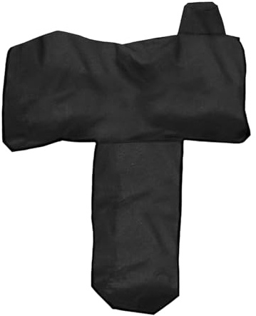 Coprisella per sella da cavallo western, parapioggia sella western, Copertura protettiva impermeabile con 6 cinghie elastiche, Robusta custodia antigraffio, protezione per l'ingranaggio del cavall
