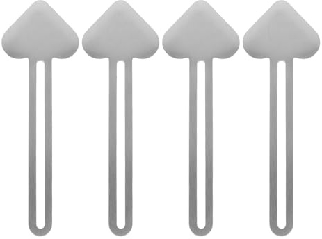 Tofficu Spremiagrumi per Tubetti di Vernice in Metallo 4 Pezzi Rullo a Forma di Cuore, Estrattore Tubi Manuale per Artisti, Accessorio per Pittura in Studio e All’aperto