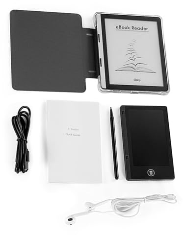mingzhe Pocket Ereader Mini E-Reader Lettore di Ebook Portatile da 5,76 Pollici con Anti Schermo Ultra Trasparente Batteria a Lunga Durata per EPUB PDF MOBI 15 Formati WiFi USB APK (2G+32G)