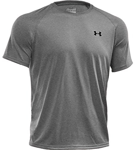 Under Armour 1228539-025 T-shirt för män True Gray Heather FR: L (tillverkarens storlek: L)