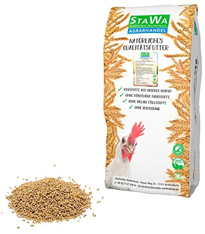STAWA Wachtelfutter Legekorn Spezial, ohne Soja, mit natürlichen Milben Komplex, ohne Gentechnik, ohne künstliche Konservierungs- und Farbstoffe, 5 kg