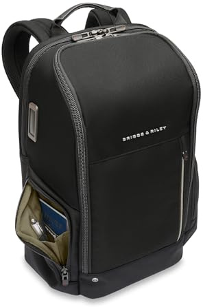 Briggs & Riley HTA Medium Widemouth Backpack, Black