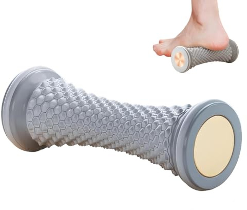 Fussmassageroller, Faszienrolle Fuß Igelball Fußmassage, Klein Fußmassagerolle Fußroller, Massagegerät für Füße, fußrolle Faszienrolle Tragbarer Gummi Massagerolle für Plantarfasziitis, Bogenschmerzen