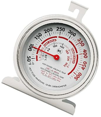 Termómetro para horno de cocina para el hogar que garantiza lecturas precisas de temperatura con vidrio seguro resistente al calor