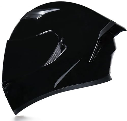 Casco de motocicleta con diseño modular abatible, casco integral for adultos con doble visera, casco integral for hombres y mujeres, certificado DOT/ECE for ciclomotores, vehículos todo terreno y UTV.