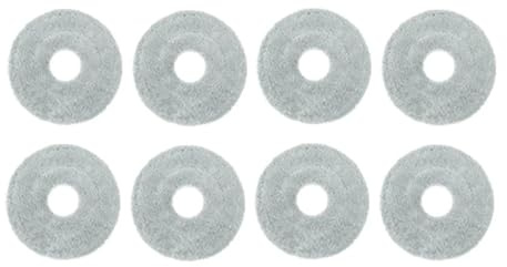 RANJIAO Original Wiper Cloth,Mop Cloth,Compatible for JONR P20 PRO,Robot Vacuum Cleaner Accessories Vacuum Cleaner Parts(8 pcs)