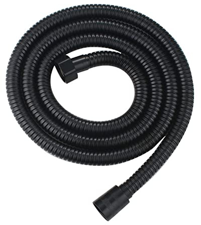 Ersättningsslang 12 mm borr flerfärgad flera storlekar (svart 1,5 m)