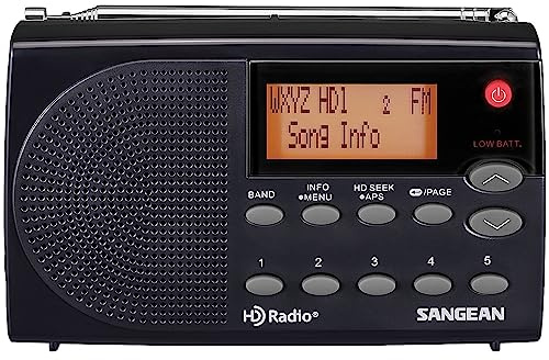 Sangean HDR-14 HD AM/FM Pocket Radio