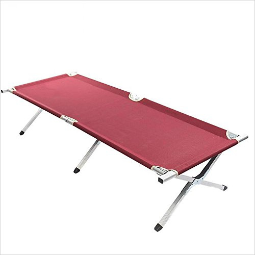 RH-HPC Outdoor Chair Outdoor Camping Barbecue Beach Folding Bed,Single Walking Bed Folding Bed stool field