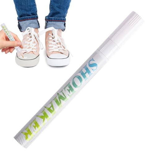 Shoe Soles Pen Marker - Leather Dye Marker Pen | 20g Effective Black Shoe Markers White Shoe Cleaner | Professional Repairing Pen Shoe Marker Lightweight Shoe Leather Repair Paint for White Sneakers