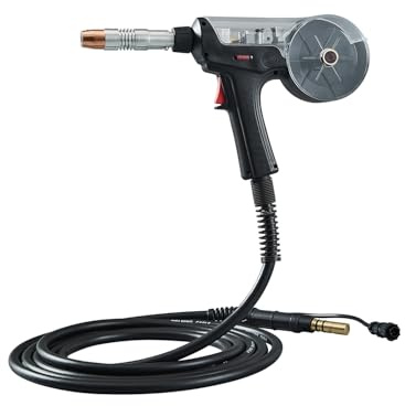 VEVOR 200Amp Spool Gun with 20FT Cable, Compatible with Hobart lronMan 240 Mig Welders, Suitable for 0.030 and 0.035 Flux Core/Solid/Aluminum Welding Wires