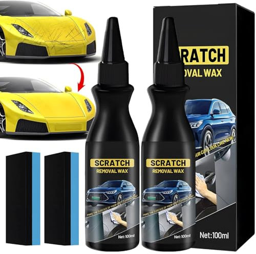 2PC Polish Anti Rayure Voiture Carrosserie 2025 - Traitement Ceramique et Crystal Coating Pour Réparation Profonde