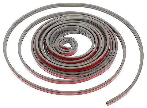 ABOOFAN 1Rollo Burlete De Puerta De Sello Insonorizado y Aislante De Autoadhesivo Para Tipo Protección Contra Polvo y Ruido