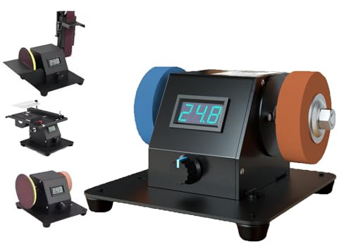 Levigatrice a Nastro elettrica Verticale, Forniture per la Fabbricazione di coltelli, smerigliatrice da banco elettrica, 7 levigatrici a Nastro elettriche Verticali rego