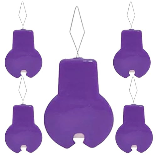 Guida per l'ago: pezzi sottili per infilare portatili, inseritore per punti a tenuta morbida, strumenti di lunga durata | ergonomico per il passante del filo per lavori di riparazione di cucito,