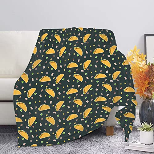PENGYVV Manta suave, cálida y acogedora, ropa de cama ultraligera para sofá, manta de forro polar fino, 80 x 60 pulgadas
