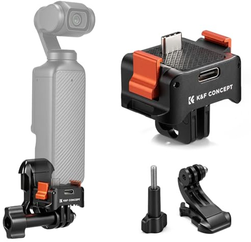 K&F CONCEPT Base Carga Rápida Magnética Compatible dji Osmo Pocket 4/4P/3
