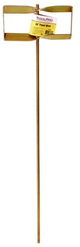 ToolPro 36 in. Drywall Mud Mixer with Pail Saver Tip