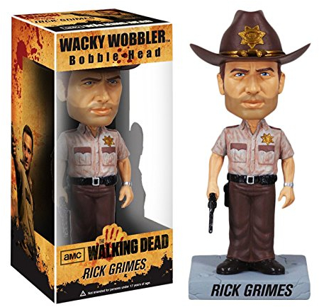 The Walking Dead Wacky Wobbler Wackelkopf-Figur Rick 18 cm