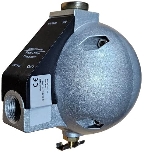 Micro Clean Automatic Zero Air Loss Condensate Drain (1/2) Fully Automatic for Compressed Air Tanks, Filters, Separators, Dryers via Automatic Float