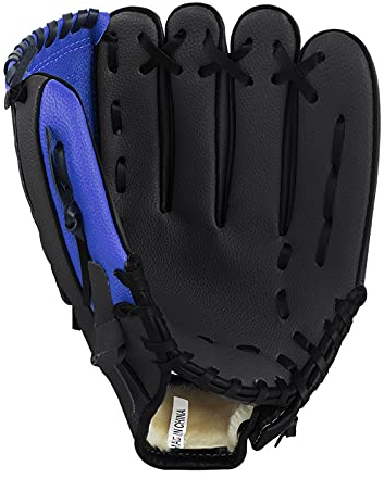 Baseball Handschuhe Sport Verdickt linken Baseballhandschuhe Schlaghandschuhe PU-Leder Baseball Batting Training Glove Softball Handschuhe Sporthandschuhe für Kinder Erwachsene