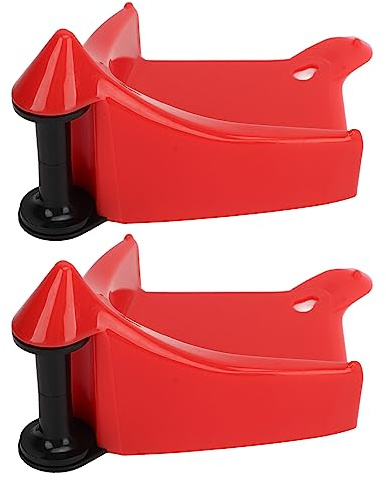 Keenso 2Pcs Car Wheel Chocks, Hose Guide Detailing Washing Tool Tire Inserts Portable Wheel Winder for Caravan, Motorhome, Car, Motorbike