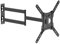 TV Wandhalterung mit 728 mm langem Schwenkarm, für 23–65 Zoll Fernseher, neigbar & drehbar, VESA 400x400, belastbar bis 35 kg, für LCD, LED, OLED