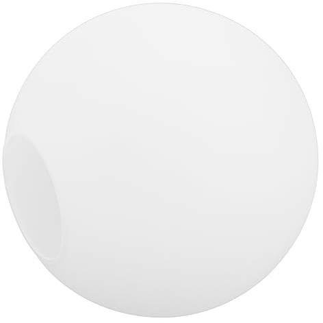 UKCOCO Pantalla Para Lámpara Colgante Cubierta De Globo De Vidrio Transparente Accesorio De Iluminación Para Dormitorios y Salas