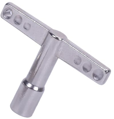 Llave de afinación de batería - Herramienta portátil para llaves de batería de aleación, llave de bateria de precisión de metal, accesorio sintonizador duradero | Instrumento musical essenzi