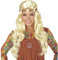 W WIDMANN MILANO Party Fashion - Perücke Hippie oder Mittelalter, mit Haarband, Karneval, Mottoparty