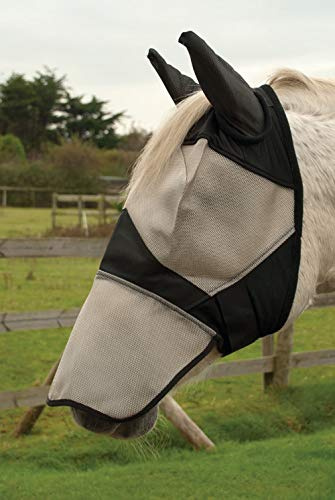 Rhinegold Fly Mask With Ears And Nose