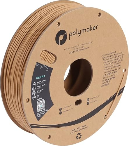 Polymaker PolyWood Wood mimic PLA Brown