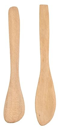 Homoyoyo Set Di 4 Spatole Per Pane E Burro in Legno Naturale Design A Forma Di Loto Per Alimenti Spalmabili