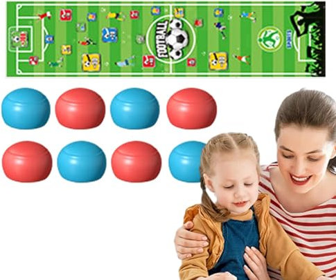 Tabletop-Curling-Spiel – Tabletop-Spiel, herausfordernde Familienspiele | Basketball oder Fußball, tragbares interaktives Spiel, Outdoor-Reisespaß für Erwachsene und Kinder ab 8 Jahren für Familientre