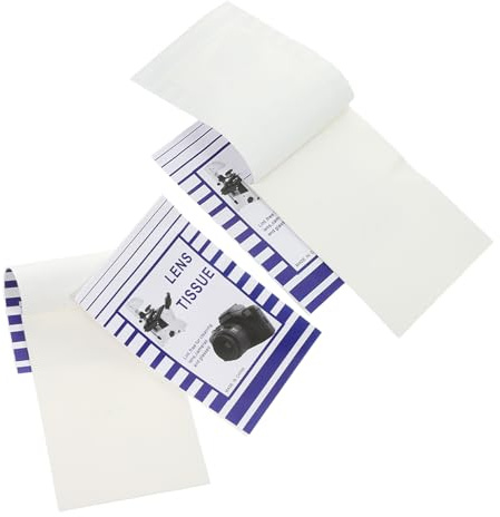 Beavorty Carta per Pulizia Lenti 200 Pezzi 15x10 Cm Salviette Monouso per Occhiali Fotocamera Microscopio Schermo Computer Compatibile Elettronici per Casa Viaggio Ufficio