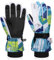 coskefy Handschuhe Kinder Winter Skihandschuhe Junge Mädchen Wasserdicht Fleece Fahrradhandschuhe Kinder Sport Winddicht 3-15 Jahre Laufhandschuhe für Klttern Snowboard Skifahren Radfahren Wandern