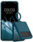 kwmobile Flip Soft Case kompatibel mit Samsung Galaxy Z Flip4 - Silikon Hülle für Foldable Handy - Handyhülle in Petrol matt
