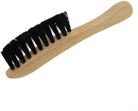 Brosse de cheminée avec manche en bois pour un nettoyage et un entretien efficaces du foyer et du feu