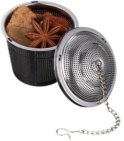 Te filter och sil Te-Filterkorg Och Livsmedelsklassad Te-Infuser