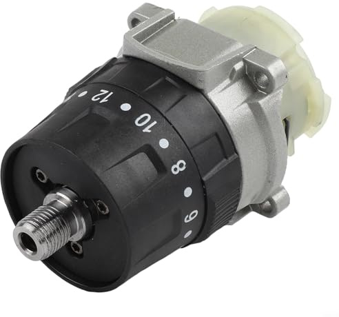 Boîte de vitesses 3 fonctions avec 16 dents compatible avec perceuse électrique de 13 mm, construction en métal et plastique pour équipement d'atelier à domicile