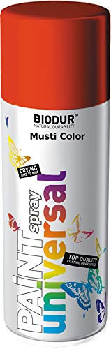 Bombe de peinture en aérosol - Couleur RAL 3000 Rouge Flamme