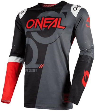 O'NEAL | Maillot de Ciclismo de Manga Larga | MX MTB Motocross Mountainbike DH FR | Mangas sin Mangas, Ajuste, Materiales duraderos | Maillot prodigio Five Zero | Adultos | Talla M (48/50)