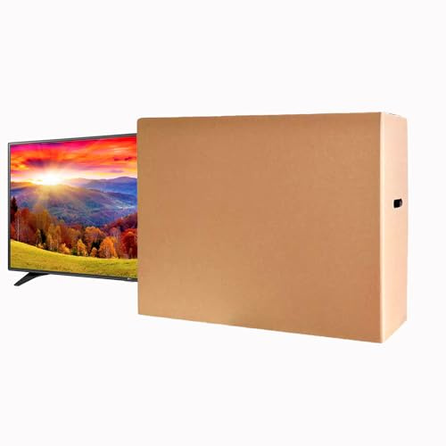 Double Wall Cardboard TV box with Bubble Wrap - Up to 32 Inch (1)