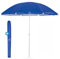 Fleau Goods Strandschirm – Sonnenschirm Strand/Garten – Durchmesser 180 cm – verstellbar – UV-Schutz – Stabschirm – Gartenschirm – mit Tragetasche