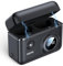 llano LP-E6NH LP-E6P Dual-USB-C-Schnell-Ladegerät, 18W kompatibel mit Canon EOS R5, R6 Mark II, 5D 6D 7D Mark II III IV, 5Ds, 60D, 70D, 80D, 90D, Smart-Digital-Display, magnetische Schnappabdeckung