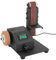 Mini Bandschleifmaschine, 350W 8500r/min Elektrischer Bandschleifer, Schärfbandschleifmaschine mit Bändern geliefert, Polier-Schleifschärfer für Metall Holz Acryl Stein Linde