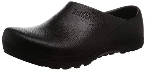 Birki Profi Birki 074011, Unisex - Erwachsene Clogs & Pantoletten, weites Fußbett, PU, schwarz (Black), EU 40