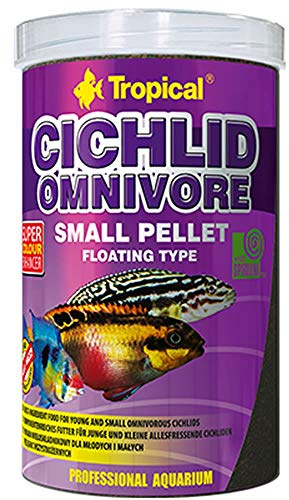 Tropical Cichlid Omnivore Fiskfoder, 250 ml