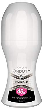 AVON 5x On Duty Deoroller Invisible Protection